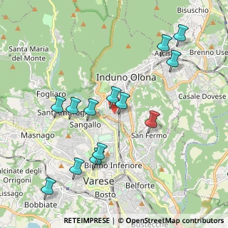 Mappa Via Trento, 21056 Induno Olona VA, Italia (2.07308)