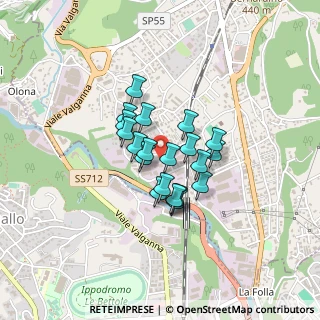 Mappa Via Trento, 21056 Induno Olona VA, Italia (0.2755)