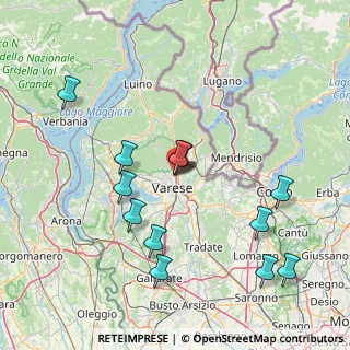 Mappa Via Trento, 21056 Induno Olona VA, Italia (15.55462)