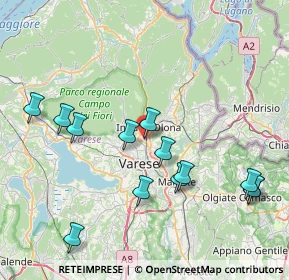 Mappa Via Trento, 21056 Induno Olona VA, Italia (8.40308)