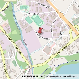 Mappa Via della Ciocca, 18, 21026 Gavirate, Varese (Lombardia)