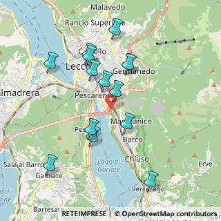 Mappa Piazzale Atleti Azzurri D'Italia, 23900 Lecco LC, Italia (1.85429)