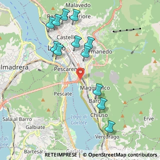Mappa Via Fratelli Figini, 23900 Lecco LC, Italia (2.195)