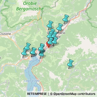 Mappa Via Battaglione Edolo, 25050 Pian Camuno BS, Italia (5.45563)