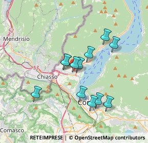 Mappa Via Davide Bernasconi, 22012 Cernobbio CO, Italia (2.9825)