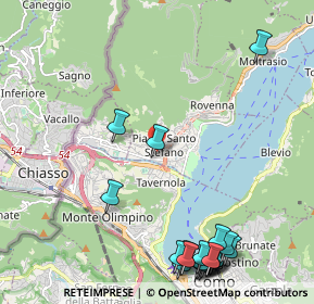 Mappa Via Davide Bernasconi, 22012 Cernobbio CO, Italia (2.9005)