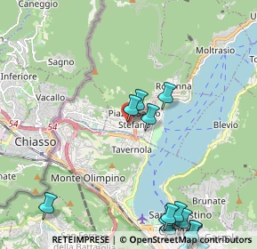 Mappa Via Costa D'Oro, 22012 Cernobbio CO, Italia (2.99733)