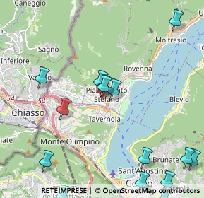 Mappa Via Costa D'Oro, 22012 Cernobbio CO, Italia (2.72333)