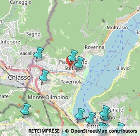 Mappa Via Costa D'Oro, 22012 Cernobbio CO, Italia (3.07929)