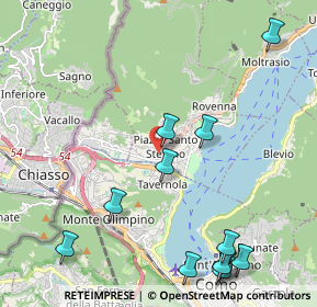 Mappa Via Costa D'Oro, 22012 Cernobbio CO, Italia (2.63417)