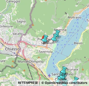 Mappa Via Costa D'Oro, 22012 Cernobbio CO, Italia (3.07636)