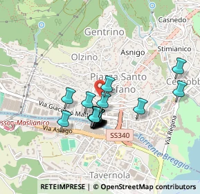 Mappa Via Davide Bernasconi, 22012 Cernobbio CO, Italia (0.3485)