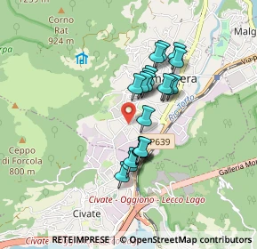 Mappa Via 4 Novembre, 23868 Valmadrera LC, Italia (0.6565)