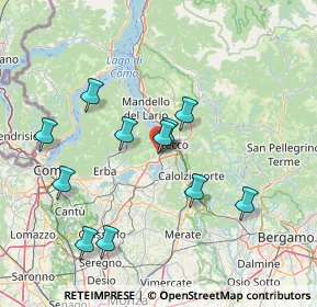 Mappa Via 4 Novembre, 23868 Valmadrera LC, Italia (14.32727)