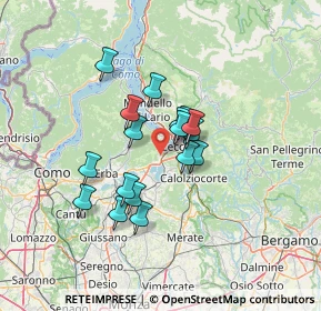Mappa Via IV Novembre, 23868 Valmadrera LC, Italia (10.03235)