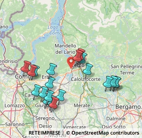 Mappa Via IV Novembre, 23868 Valmadrera LC, Italia (15.797)