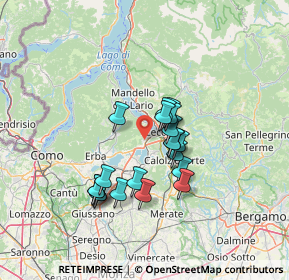 Mappa Via IV Novembre, 23868 Valmadrera LC, Italia (10.833)