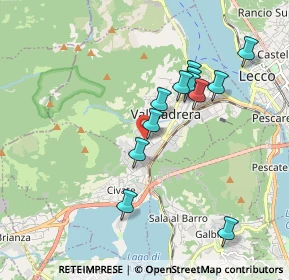 Mappa Via IV Novembre, 23868 Valmadrera LC, Italia (1.68167)