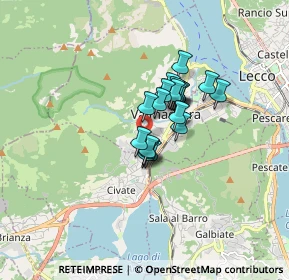 Mappa Via IV Novembre, 23868 Valmadrera LC, Italia (1.01)