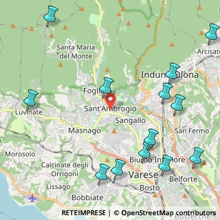 Mappa Vicolo Camairago, 21100 Varese VA, Italia (2.83)