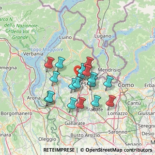 Mappa Vicolo Camairago, 21100 Varese VA, Italia (10.78667)