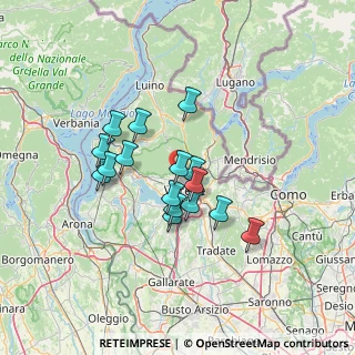 Mappa Vicolo Camairago, 21100 Varese VA, Italia (10.7625)