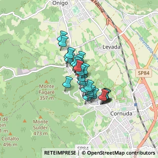 Mappa Via San Vettore, 31041 Cornuda TV, Italia (0.50714)
