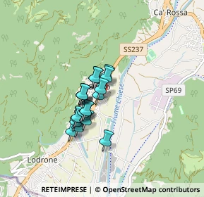 Mappa Via Tenente Costantino Marini, 38089 Storo TN, Italia (0.542)