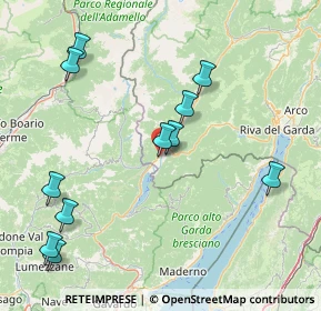 Mappa Via Tenente Costantino Marini, 38089 Storo TN, Italia (18.21545)