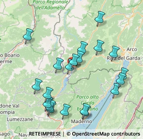 Mappa Via Tenente Costantino Marini, 38089 Storo TN, Italia (16.408)