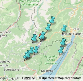 Mappa Via Tenente Costantino Marini, 38089 Storo TN, Italia (11.54188)