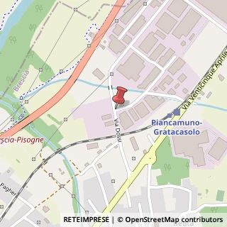 Mappa Via Dossi, 26, 25050 Pian Camuno, Brescia (Lombardia)