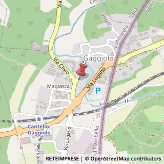 Mappa Via Monte Generoso, 13, 21050 Cantello, Varese (Lombardia)