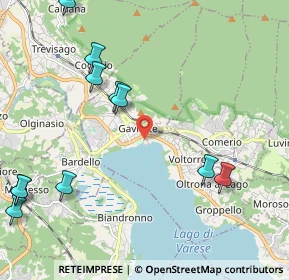 Mappa 21026 Gavirate VA, Italia (2.67182)