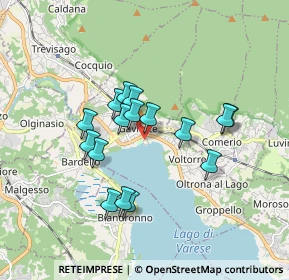 Mappa 21026 Gavirate VA, Italia (1.42563)