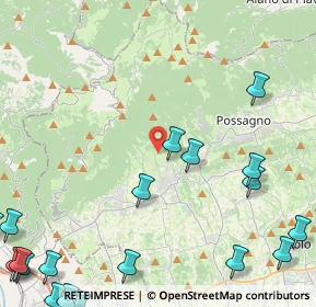 Mappa Via Monte Pertica, 31017 Pieve del Grappa TV, Italia (7.056)