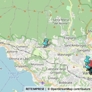 Mappa Via Campo dei Fiori, 21020 Luvinate VA, Italia (4.3625)