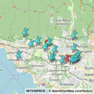 Mappa Via Campo dei Fiori, 21020 Luvinate VA, Italia (2.01684)