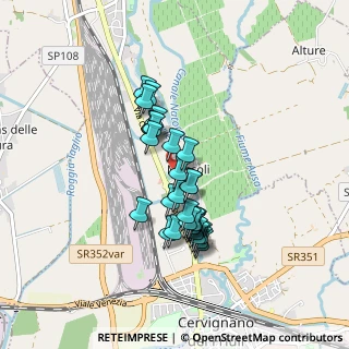 Mappa Via dei Pruni, 33052 Cervignano del Friuli UD, Italia (0.68034)