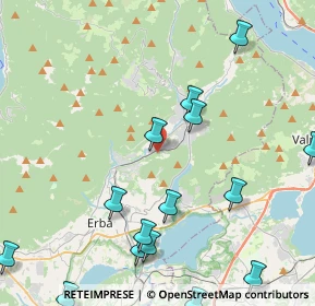 Mappa Cascina emilia, 22030 Castelmarte CO, Italia (5.63313)