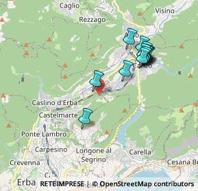 Mappa Cascina emilia, 22030 Castelmarte CO, Italia (1.78154)