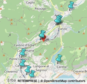 Mappa Cascina emilia, 22030 Castelmarte CO, Italia (2.23545)