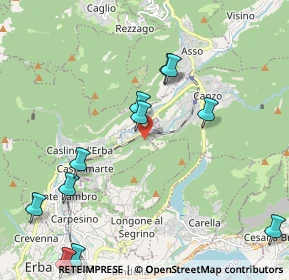 Mappa Cascina emilia, 22030 Castelmarte CO, Italia (2.45)