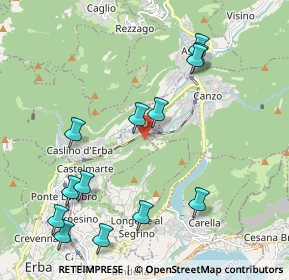 Mappa Cascina emilia, 22030 Castelmarte CO, Italia (2.31769)