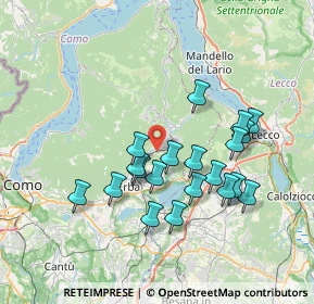 Mappa Cascina emilia, 22030 Castelmarte CO, Italia (6.6545)
