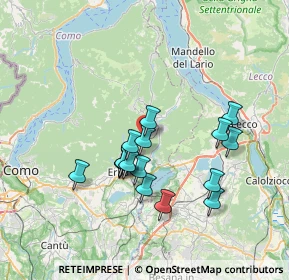 Mappa Cascina emilia, 22030 Castelmarte CO, Italia (6.27063)