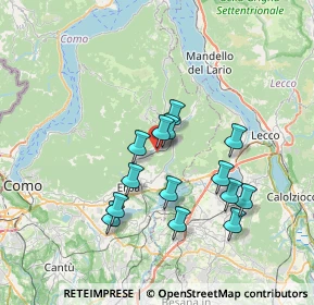 Mappa Cascina emilia, 22030 Castelmarte CO, Italia (6.325)