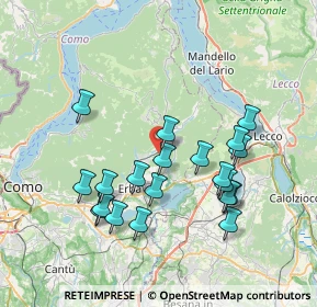 Mappa Cascina emilia, 22030 Castelmarte CO, Italia (7.2445)