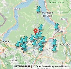 Mappa Cascina emilia, 22030 Castelmarte CO, Italia (6.90789)