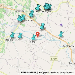 Mappa Via Ariole, 31028 Vazzola TV, Italia (2.514)